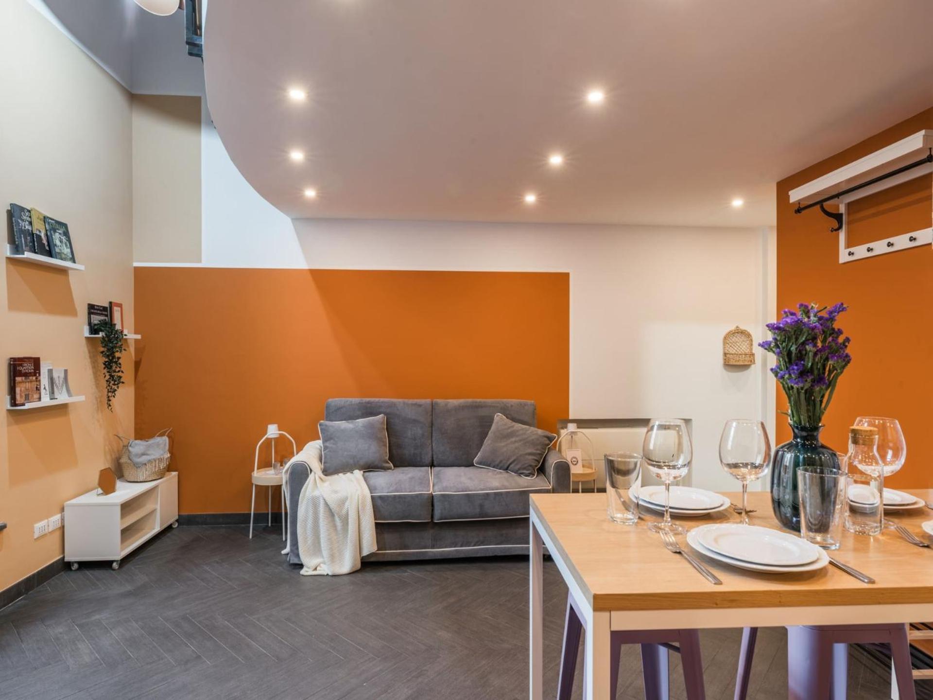 The Rent - Colorful Loft In Trastevere Area Appartamento